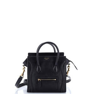 Celine Nano Luggage Bag Smooth Leather